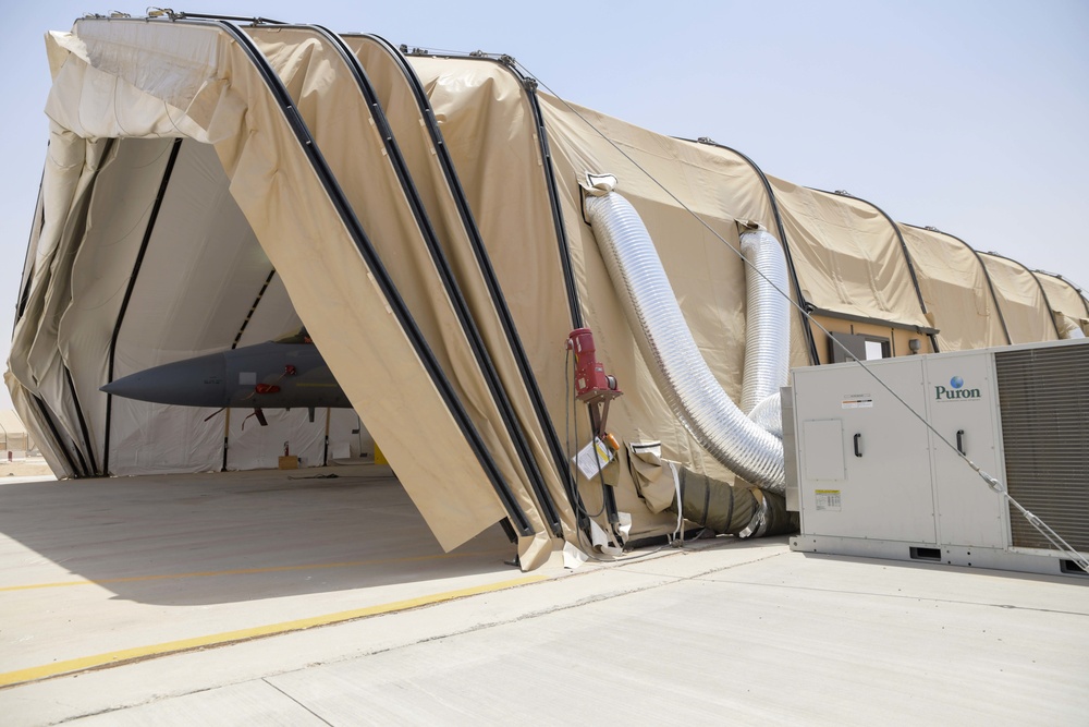 Engineers' ICE protect warfighters from intense summer heat.