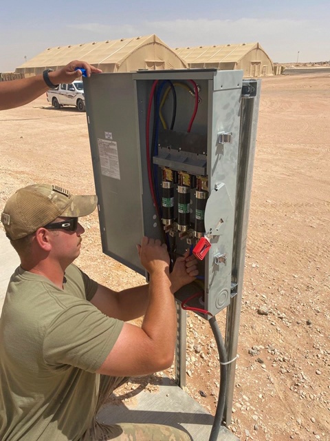 Engineers' ICE protect warfighters from intense summer heat