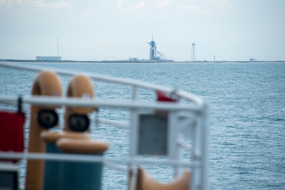 Coast Guard supports historic SpaceX-Demo 2 launch