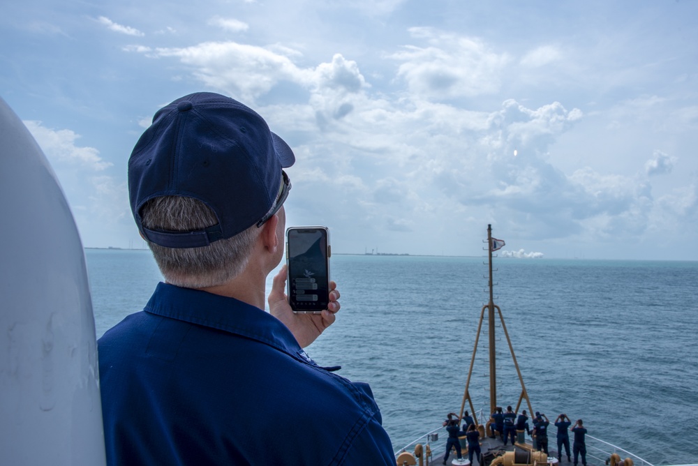 Coast Guard supports historic SpaceX-Demo 2 launch