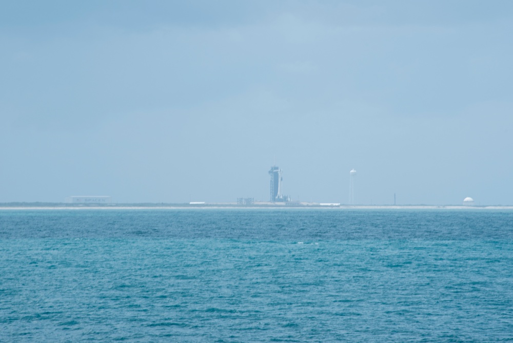 U.S. Coast Guard supports SpaceX Launch