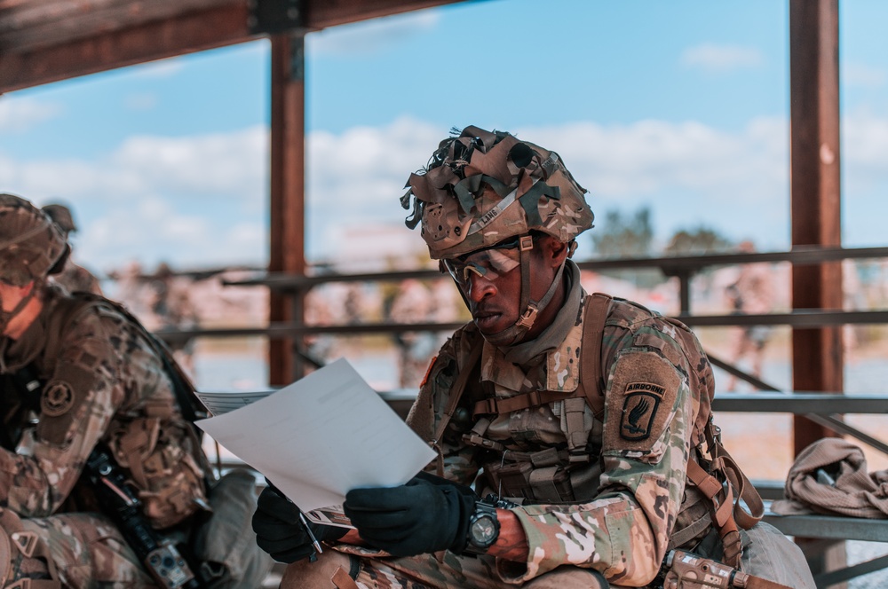 U.S. Army Europe Soldiers test on EIB and ESB tasks