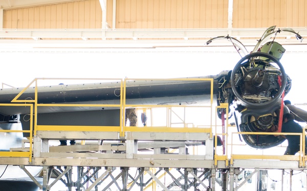 Secretary Barbara Barrett meets Cannon Airmen, learns base readiness