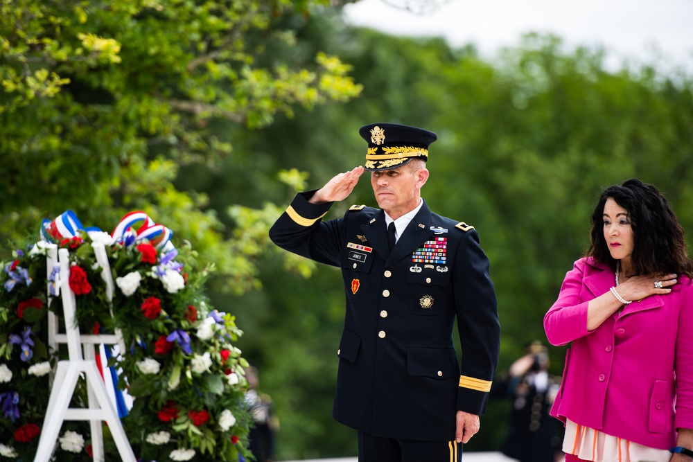 JFK Wreath Ceremony