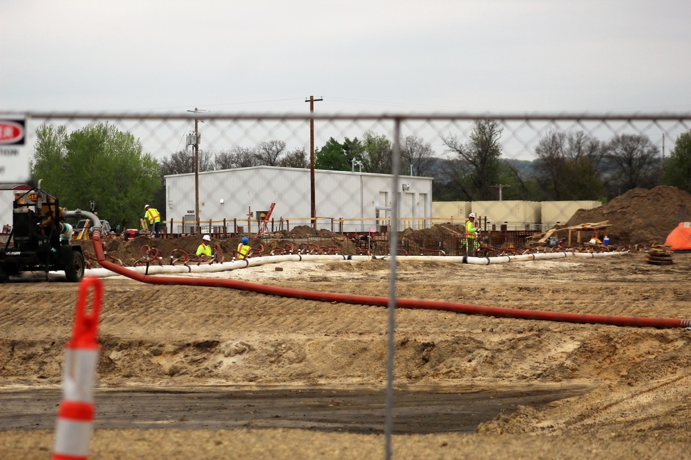 Construction of new barracks at Fort McCoy
