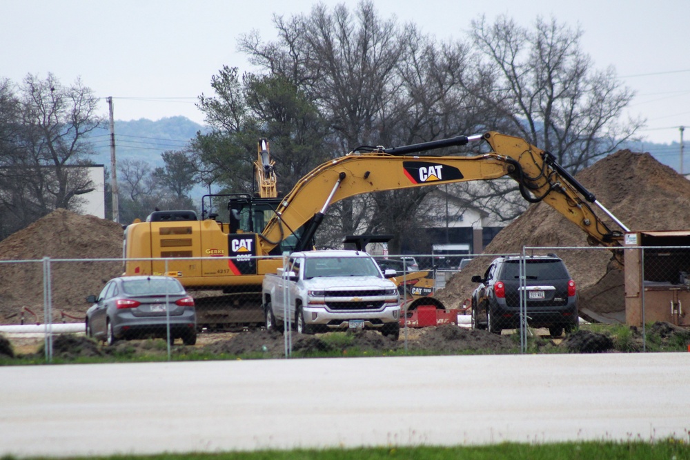 Construction of new barracks at Fort McCoy