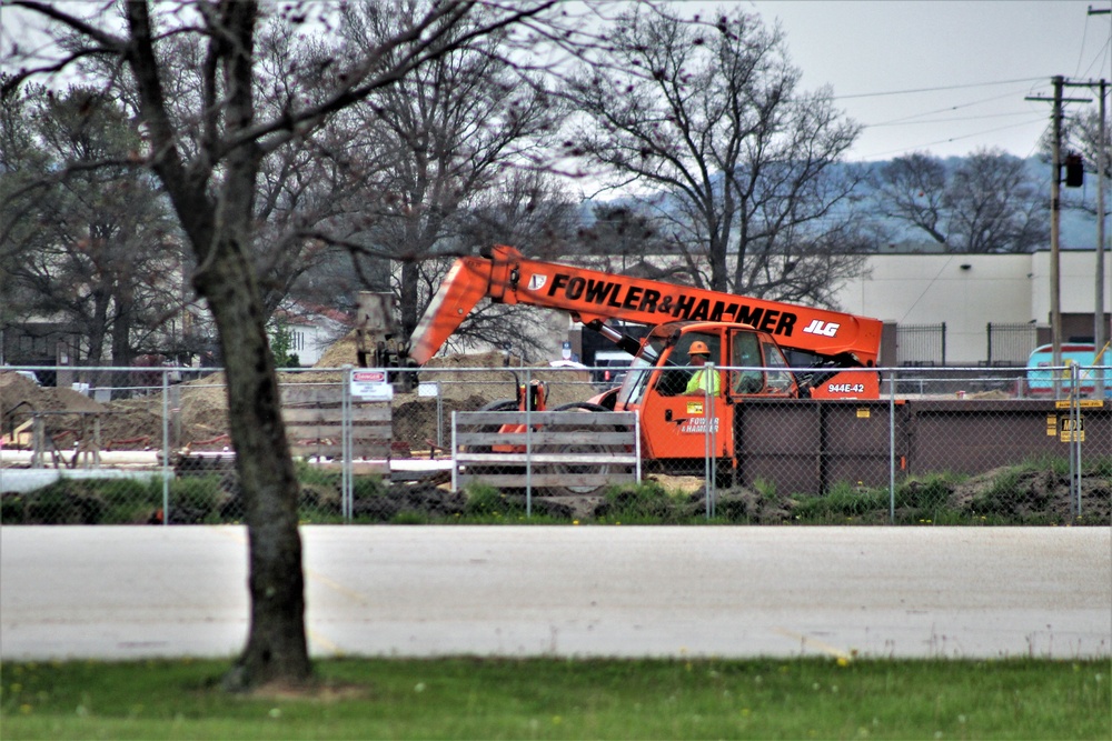 Construction of new barracks at Fort McCoy