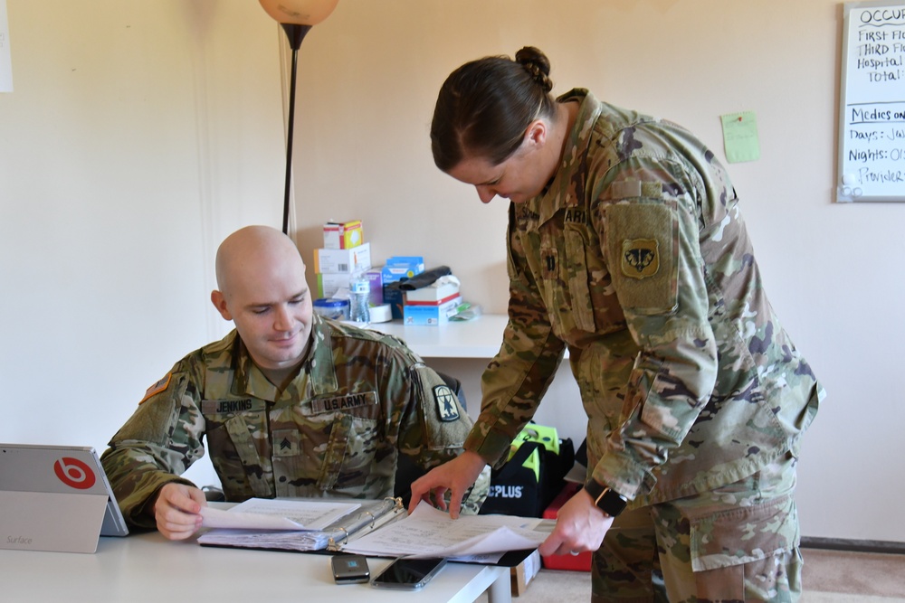 Wisconsin National Guard Soldiers and Airmen Assist Isolation Facilities in Milwaukee, Wis.