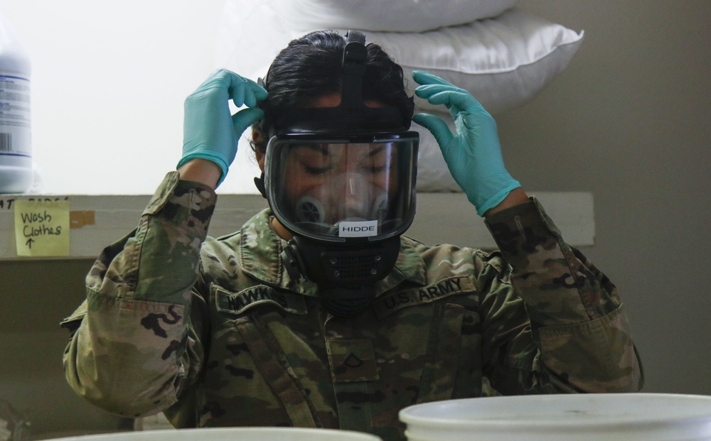 Wisconsin National Guard Soldiers and Airmen Assist Isolation Facilities in Milwaukee, Wis.