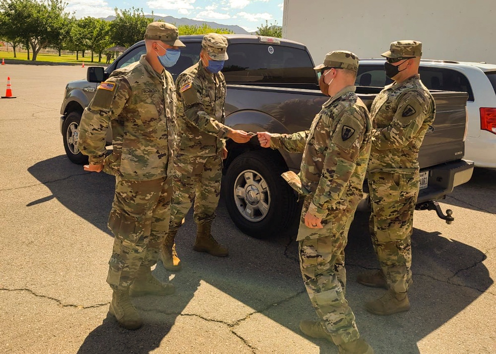 Texas Army National Guard Soldiers support COVID-19 response