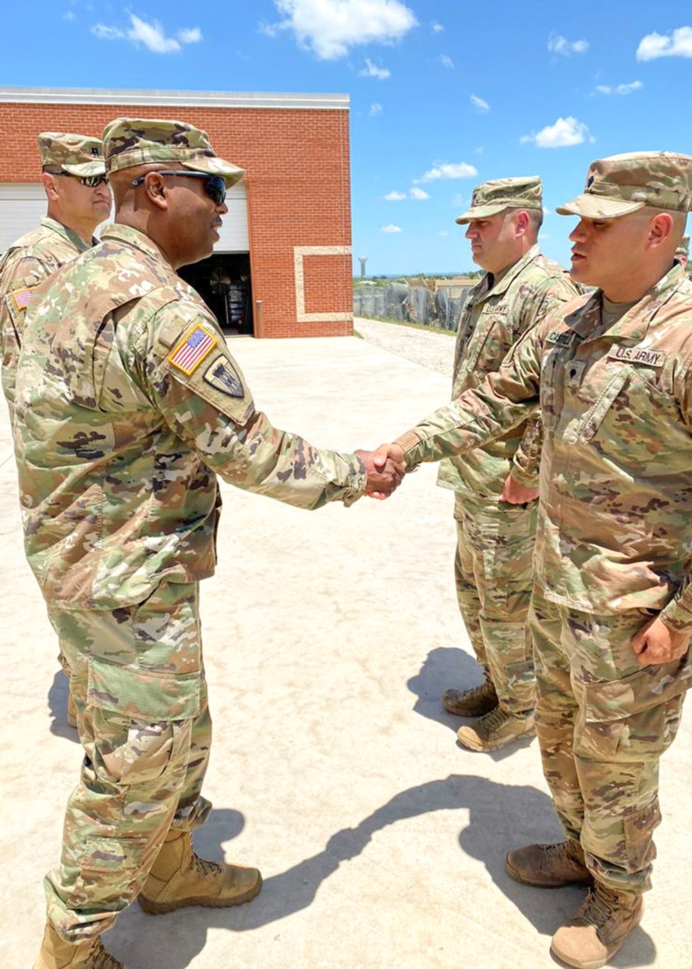 Texas Army National Guard Soldiers support COVID-19 response