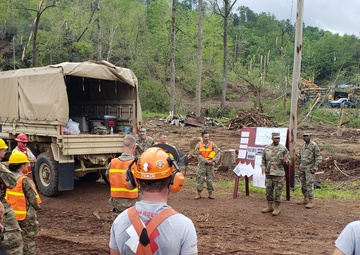 South Carolina National Guard engineers respond in aftermath of storms in state