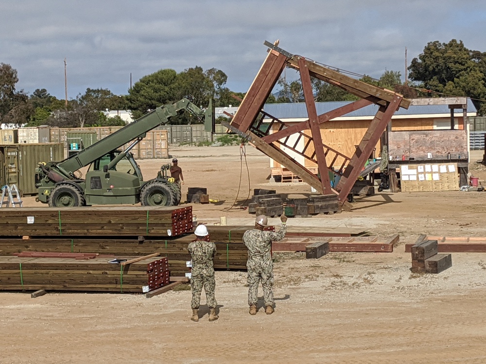 Seabees Conduct Technical Exercise.