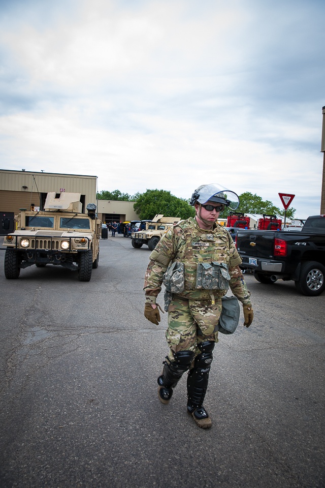 Michigan National Guard assists with ensuring peace in Grand Rapids