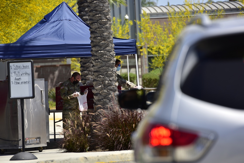 California Military Institute staff impact community through school lunch program