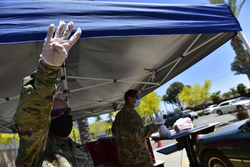 California Military Institute staff impact community through school lunch program