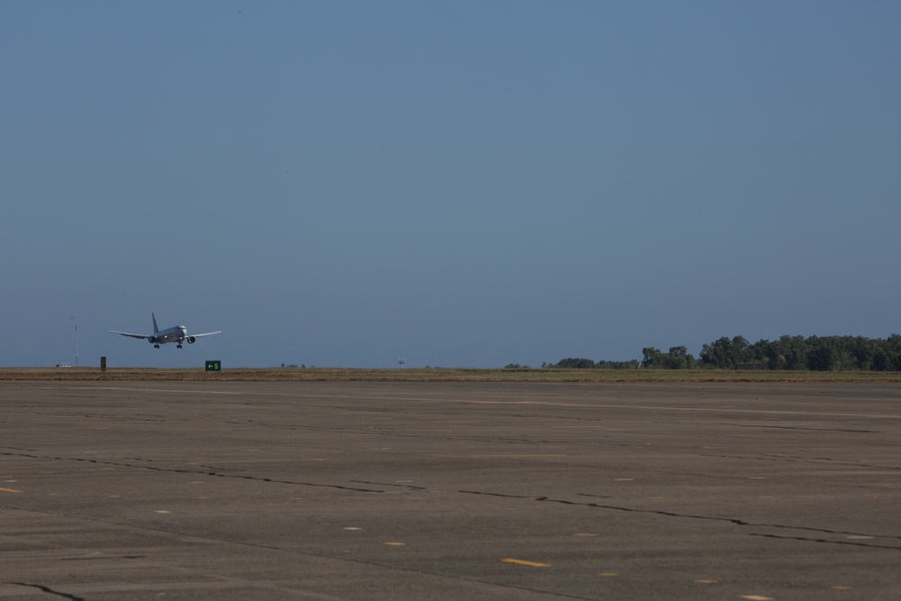 U.S. Marines with Marine Rotational Force - Darwin arrive in Australia