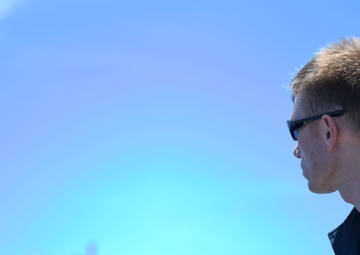 USS Blue Ridge Conducts UNREP with USNS Tippecanoe