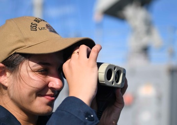 USS Blue Ridge Conducts UNREP with USNS Tippecanoe