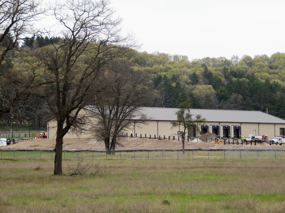 Construction of new shipping, receiving, mail freight facility continues at Fort McCoy