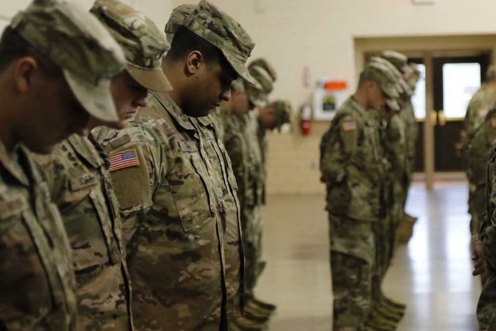 LeMars National Guard send off Ceremony