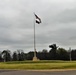 American Flag and Fort McCoy
