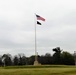 American Flag and Fort McCoy