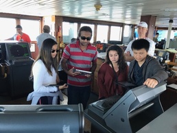 Student intern helps test software to track UAV's