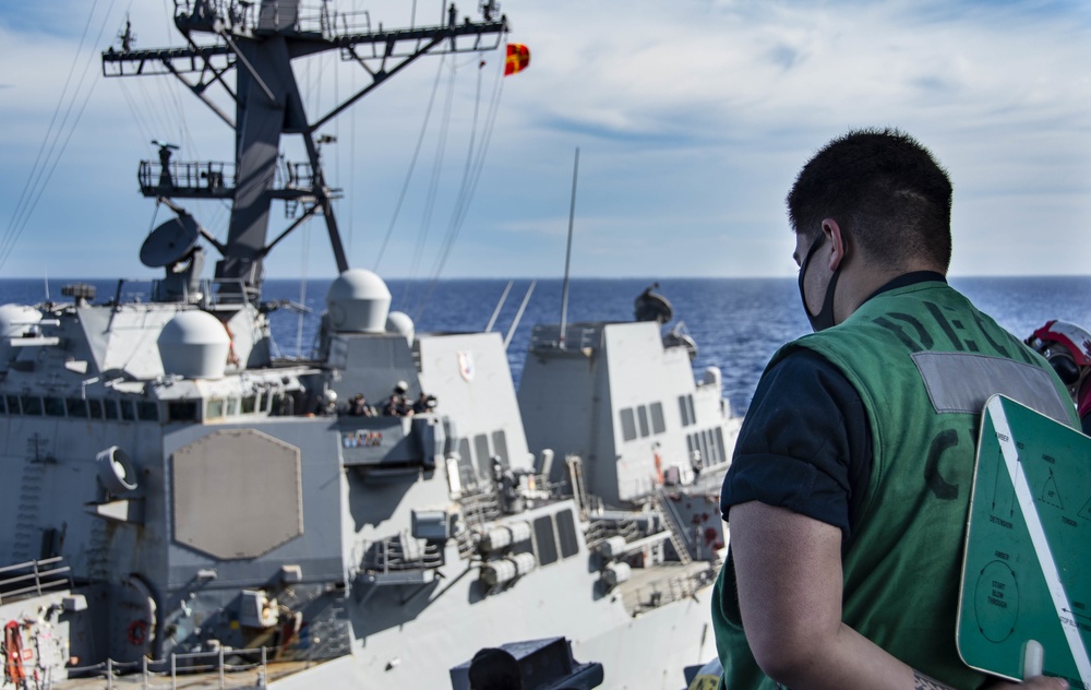 USS Ronald Reagan (CVN 76) Replenishment-at-Sea