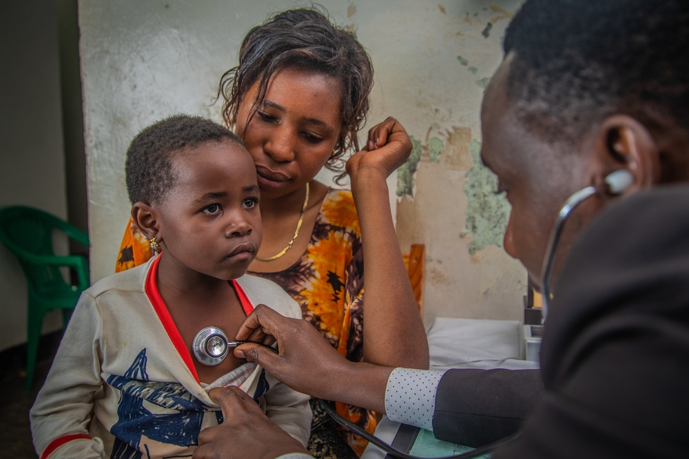 Ministry of Health, USAID at a clinic in Accra, Ghana