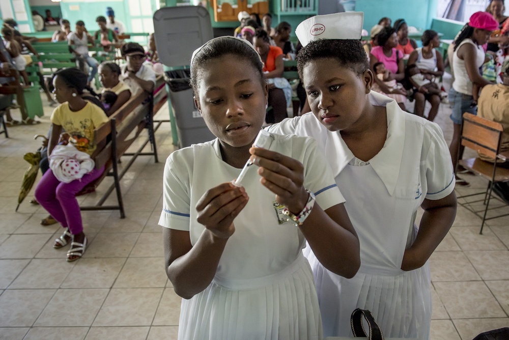 Maternal and child clinic at La Fossette Health Center