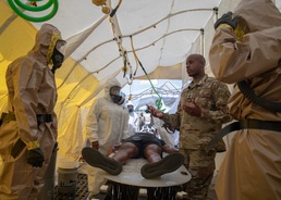 Romanian CBRN Delegation Visits Alabama National Guard Soldiers