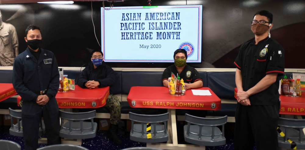 USS Ralph Johnson Celebrates Asian American Pacific Islander Heritage Month
