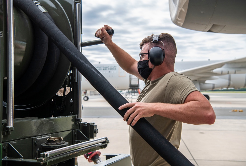 Dover AFB supports USAID mission providing ventilators to Russia