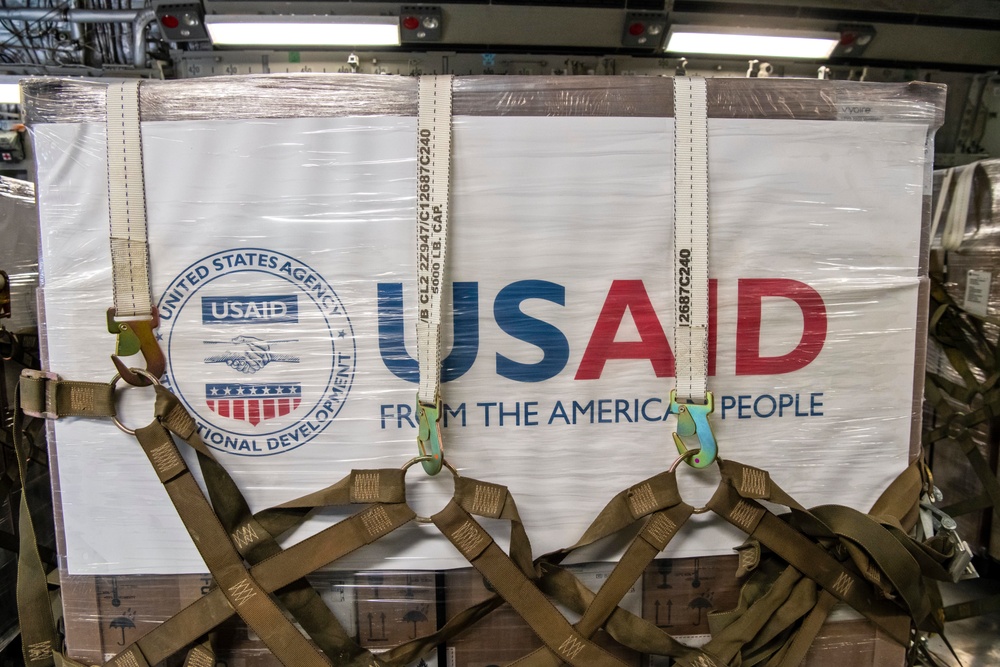 Dover AFB supports USAID mission providing ventilators to Russia