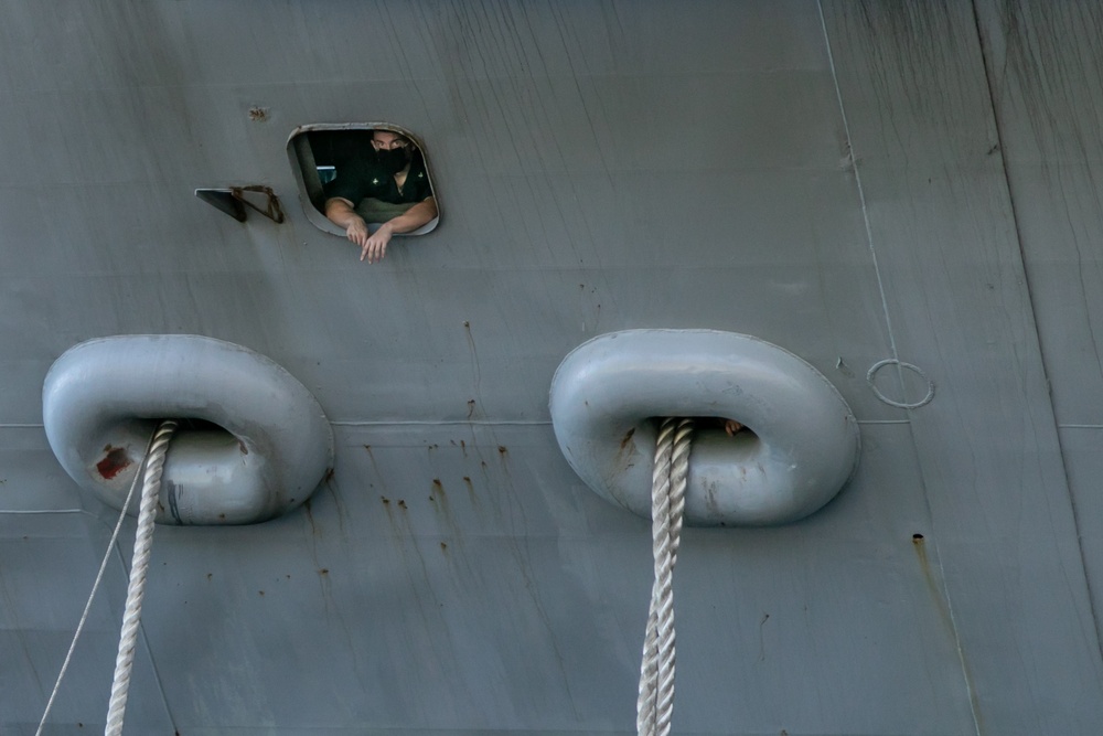 USS Theodore Roosevelt (CVN 71) Arrives in Guam