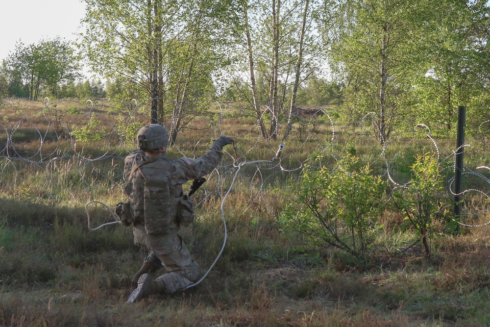 3/2 Soldiers conduct LFX in Poland