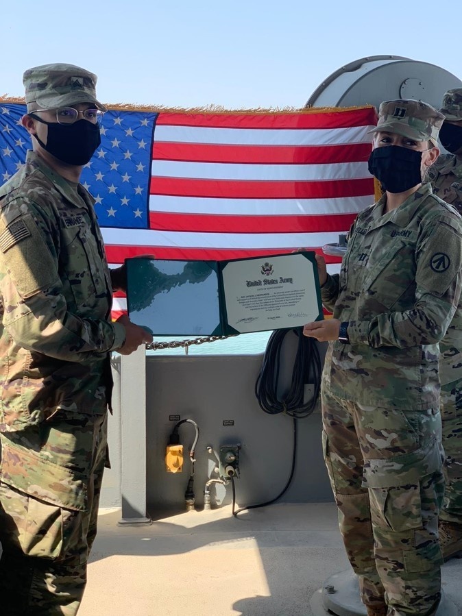 SGT Hernandez Reenlistment Ceremony