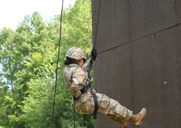 Rappelling Tower Training