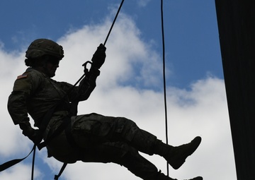 Rappelling Tower Training