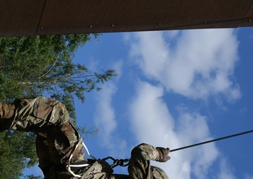 Rappelling Tower Training