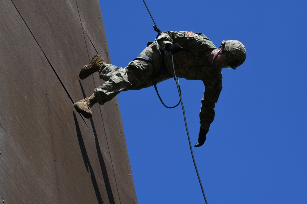 Rappelling Tower Training