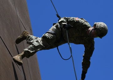 Rappelling Tower Training