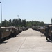 2-1 CD Redeployment, 15th Brigade Support Battalion Vehicles are Lined Up for Agricultural Cleaning