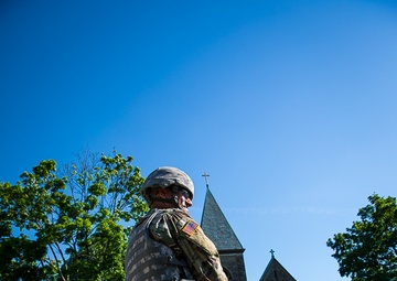 Michigan National Guard assists with ensuring peace in Kalamazoo