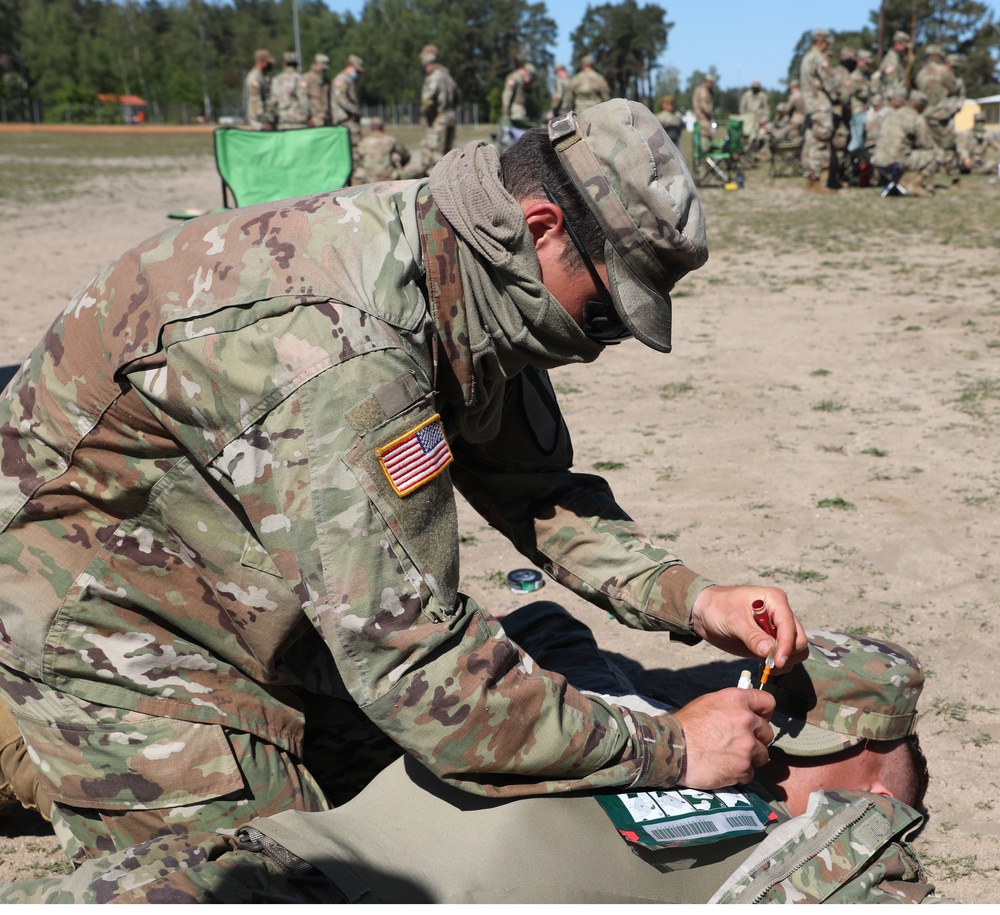 2-1 CD Redeployment, 4th Squadron, 9th Cavalry Regiment Tactical Field Care Training