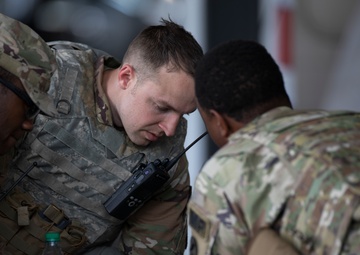 National Guard Military Police support Greenville Law Enforcement