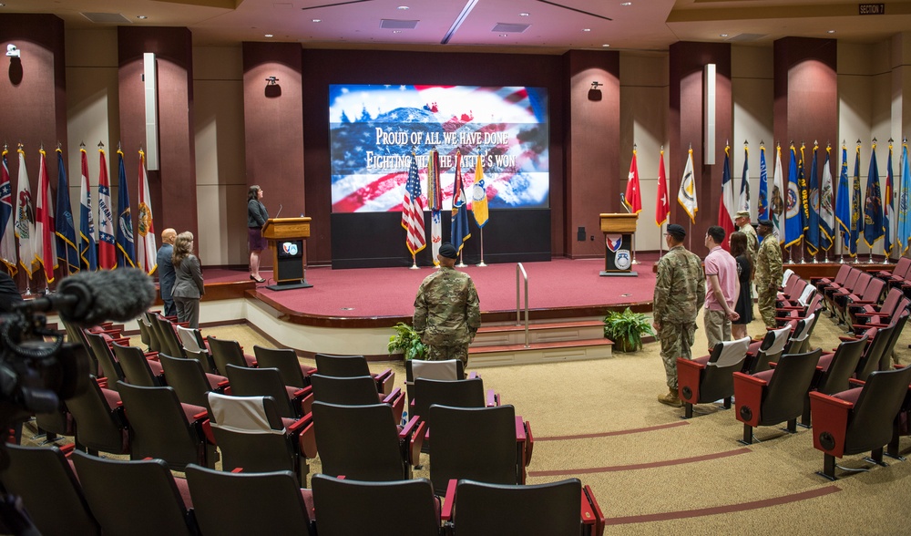 USASAC Relinquishment of Command Ceremony