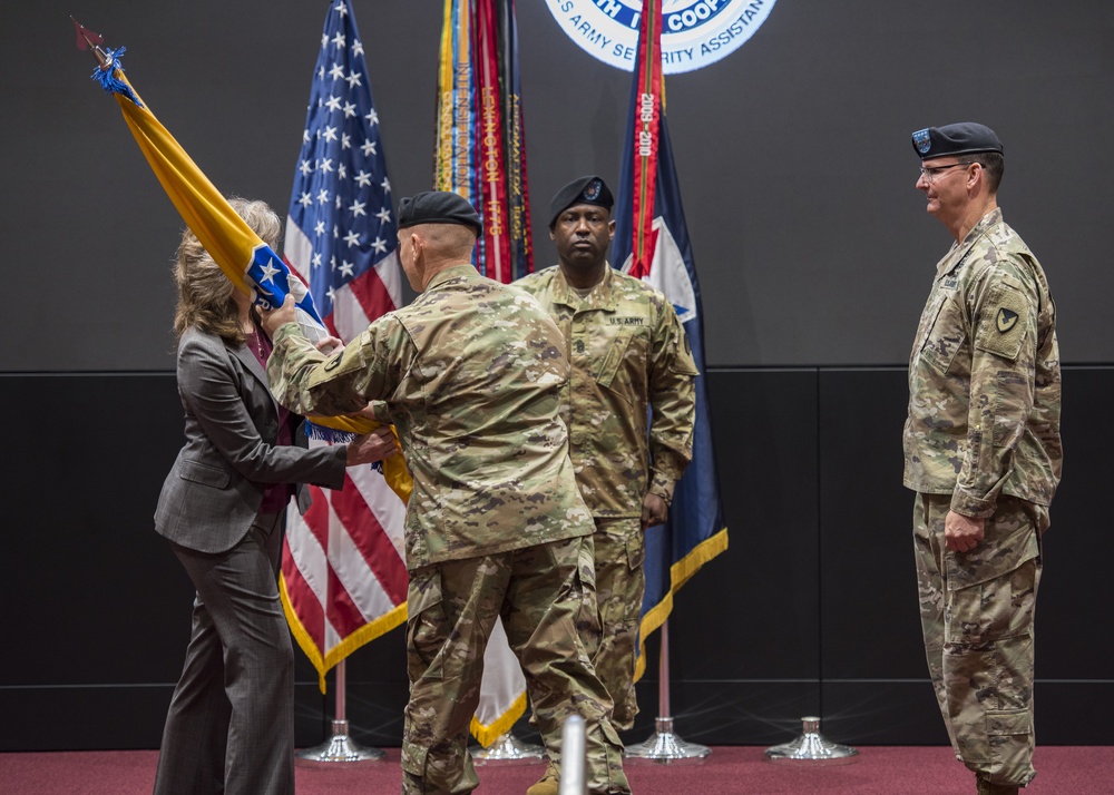 USASAC Relinquishment of Command Ceremony