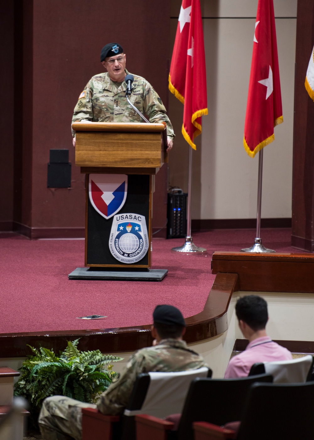 USASAC Relinquishment of Command Ceremony